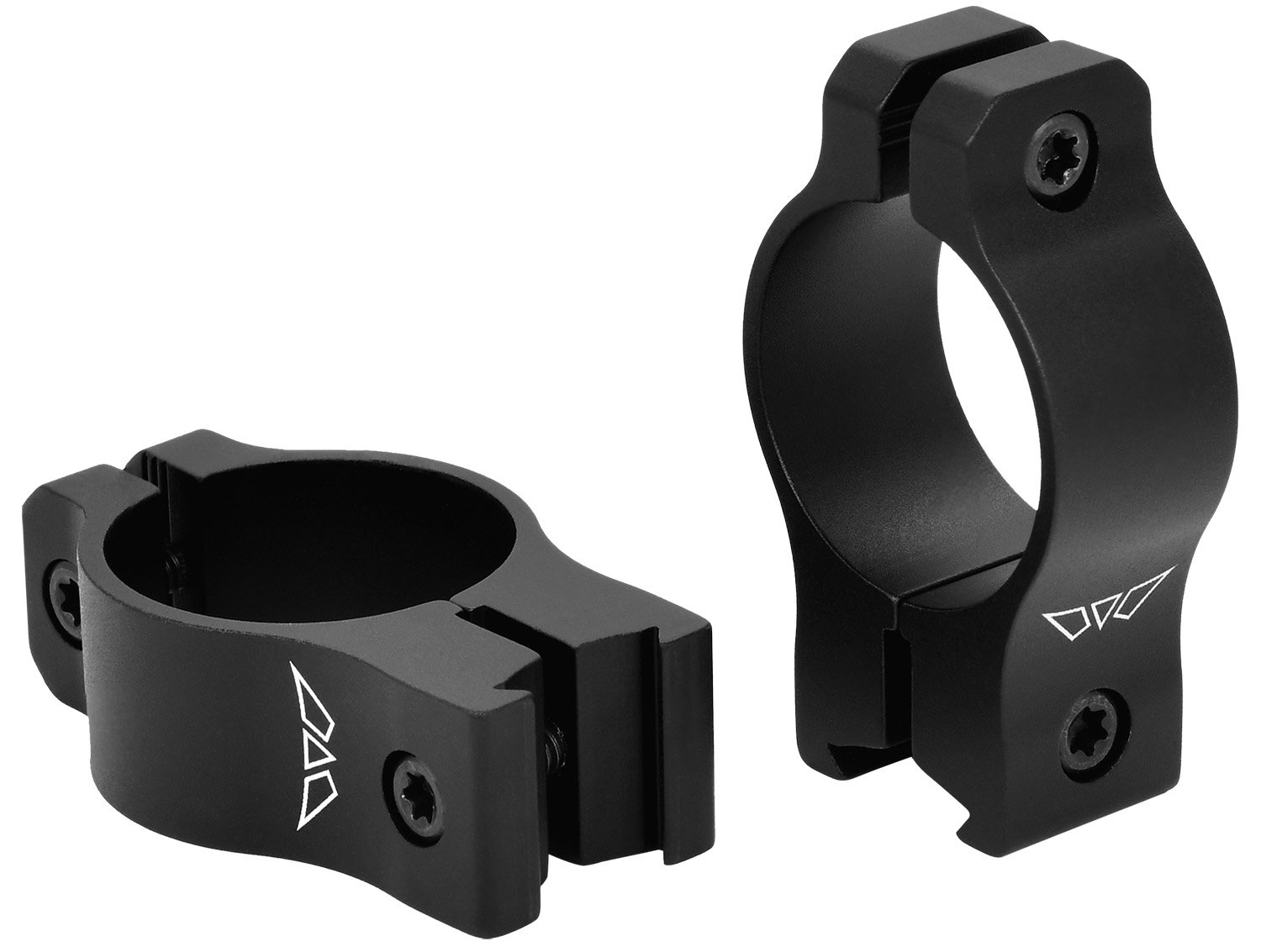 Buy Warne V421M Vapor Rimfire Rings Matte Black 1" Medium 3/8" Dovetail online