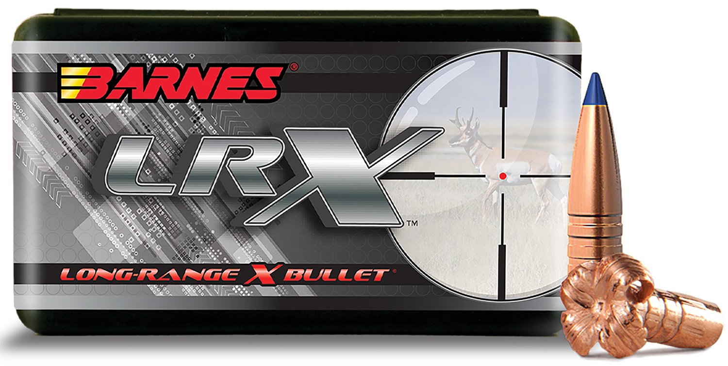 Barnes 30262 LRX Long Range .270 Win 129gr Boat Tail 50 Rounds Box - Browning - 270 Caliber