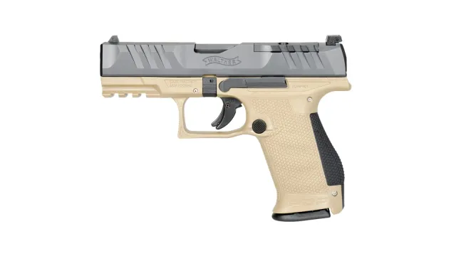 Walther 2871939 PDP Compact 9mm 4" Matte Black Semi-Auto Pistol