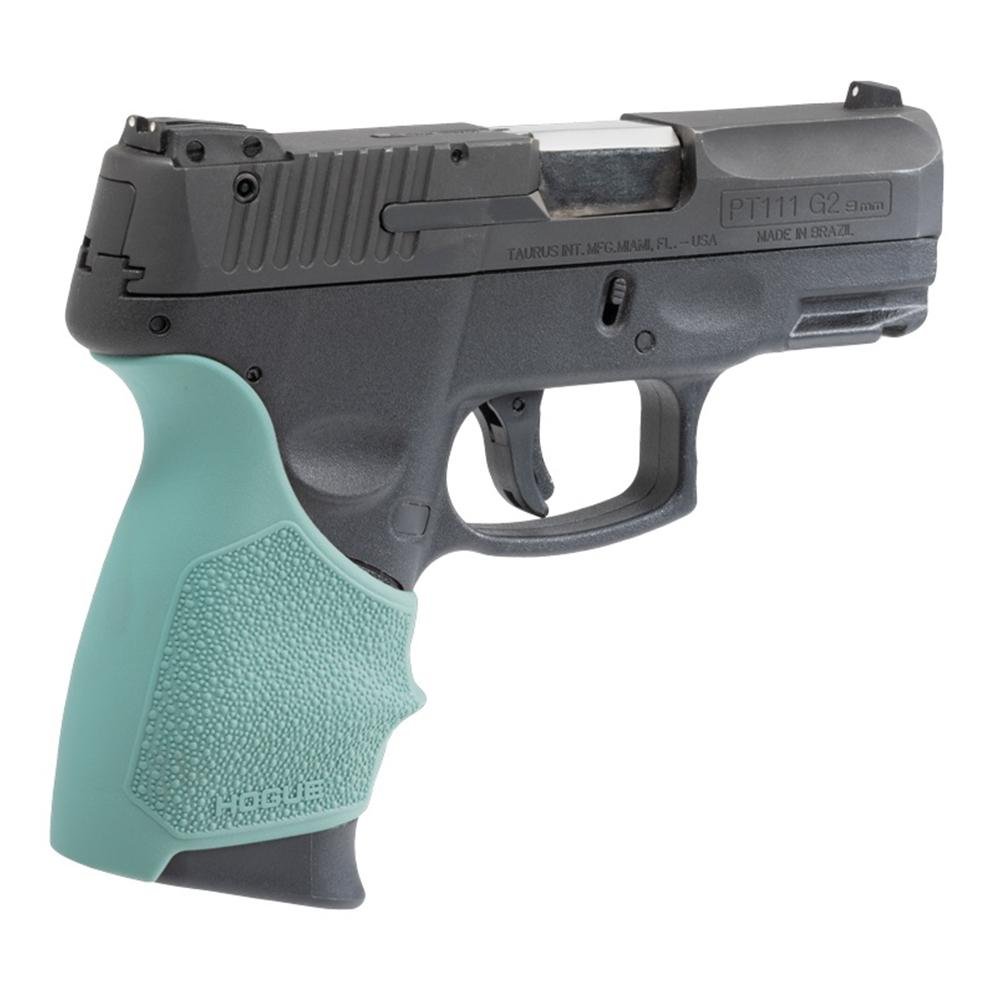 Hogue Handall Beavertail Grip Sleeve Aqua for Taurus PT-111 - Hogue