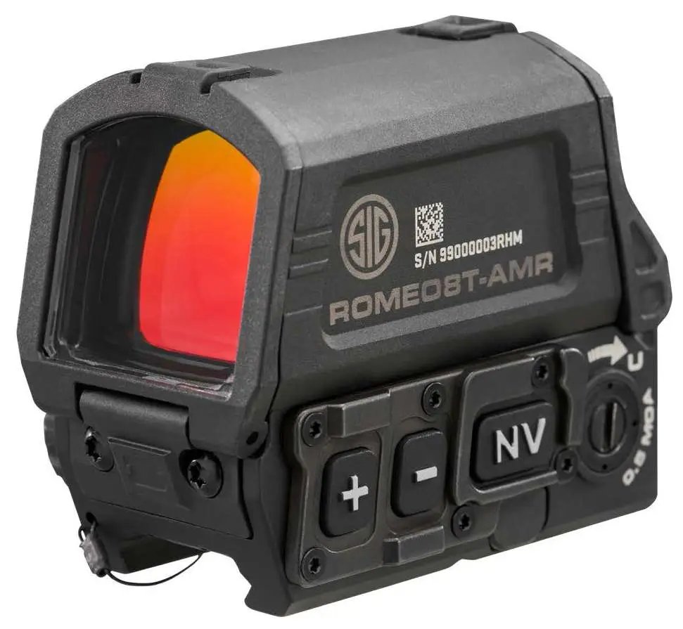 Sig Sauer Romeo8T 1x40mm Quad Ballistic Circle Dot 2.0 Red Reticle - Sig Sauer - 40MM