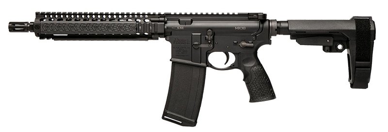 Daniel Defense 02-088-01202 DDM4 MK18 5.56 Pistol 10.3" Black RIS II - DANIEL DEFENSE - 223 Rem | 5.56 NATO
