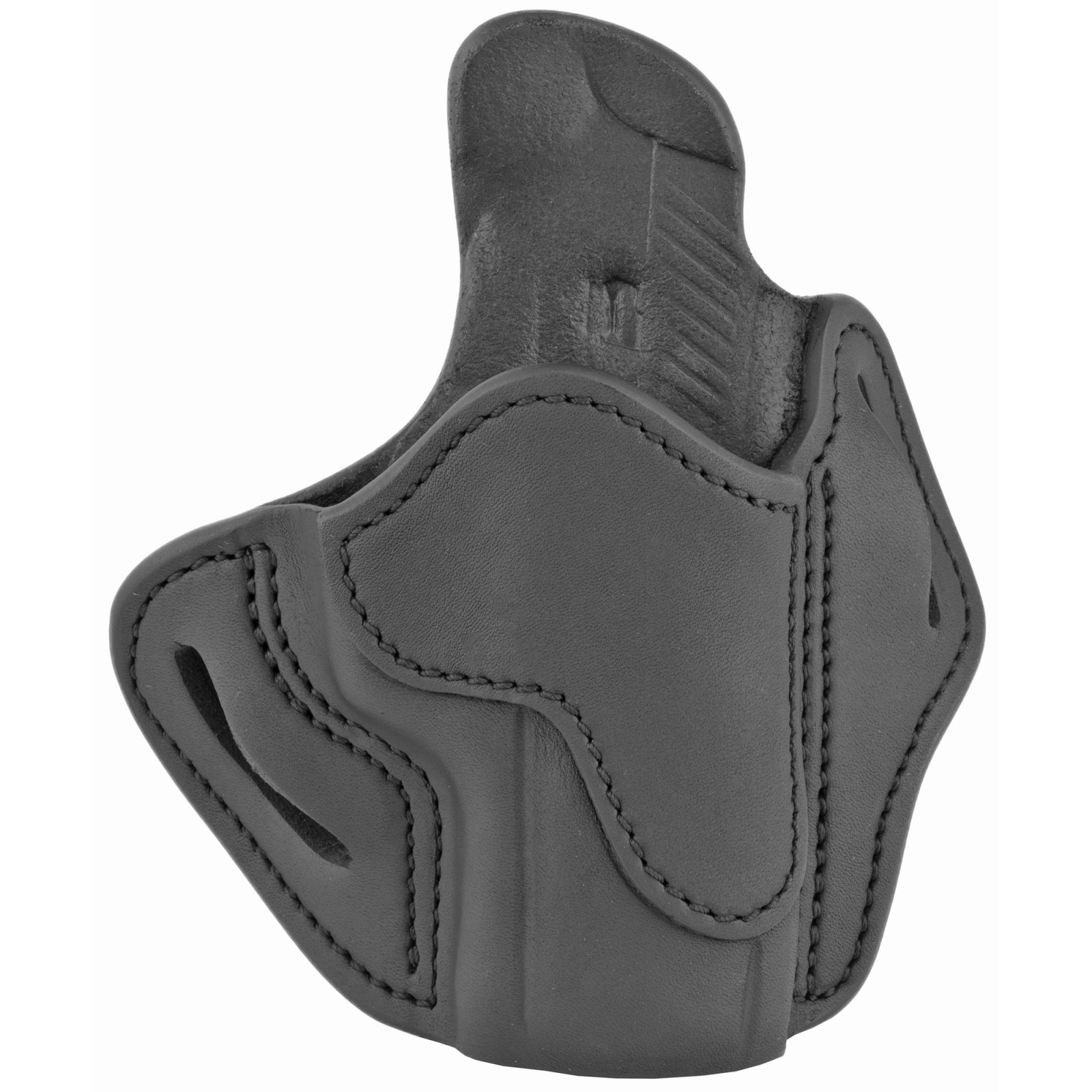 1791 Gunleather BH2.4S Open-Top Multi-Fit Belt Holster Stealth Black RH - 1791 Gunleather