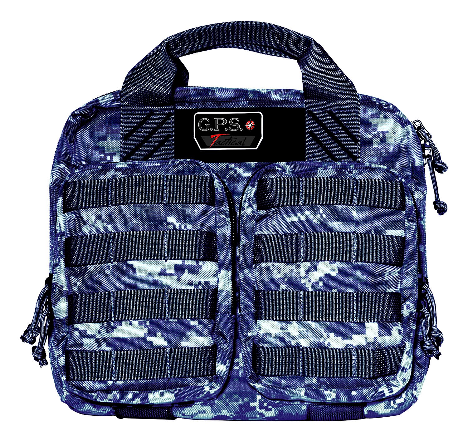 Buy GPS T1413PCG Tactical Double+2 Pistol Case Gray Digital 1000D online