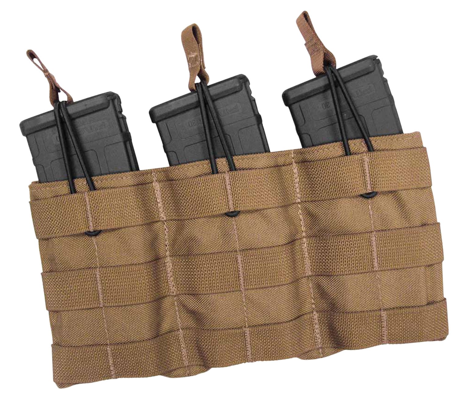 TacShield Triple Speed Load MOLLE Pouch AR-15 Coyote Brown Md: T3508CY - Tac Shield