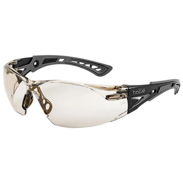 Bolle RUSH Safety Glasses Clear Anti-Fog Anti-Scratch
