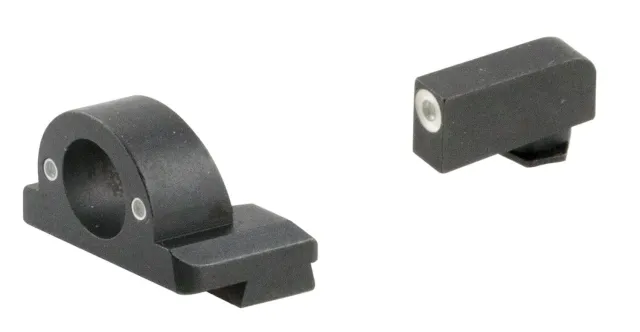 AmeriGlo GL5125 Ghost Ring Sight Set Glock Gen 5 Tritium Green/White - AMER