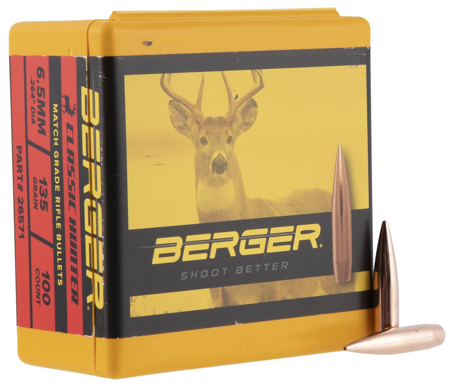 Berger Bullets Classic Hybrid Hunter 6.5mm 26571 - Berger Bullets - 6.5mm