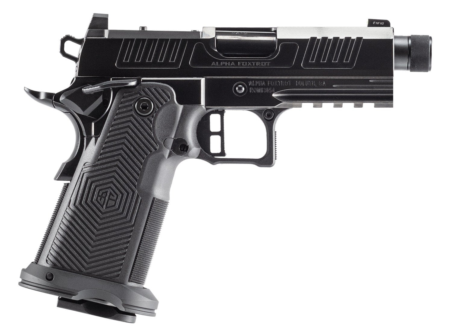 Alpha Foxtrot AA39X1QIB-PDBK19 AF1911 Romulus 9mm Luger 3.50" - Alpha Foxtrot - 9mm