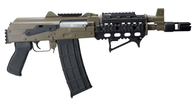 Zastava Arms ZP85556FDE 5.56x45 10In 30rd FDE-Cerakote - Zastava Arms - 5.56x