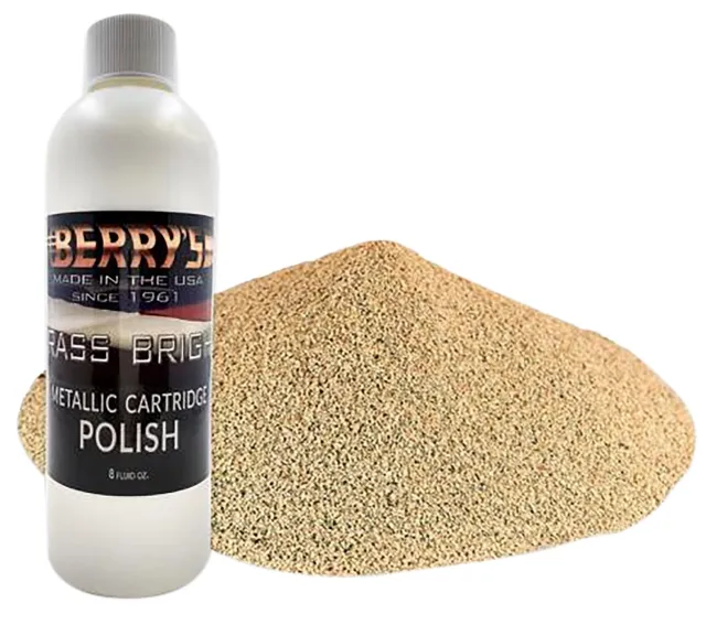 Berry's 73743 Brass Polishing Kit 8 oz. Polish & 6 lbs. Corn Media - Berry's Mfg for sale at Smoke Wagon Firearms
