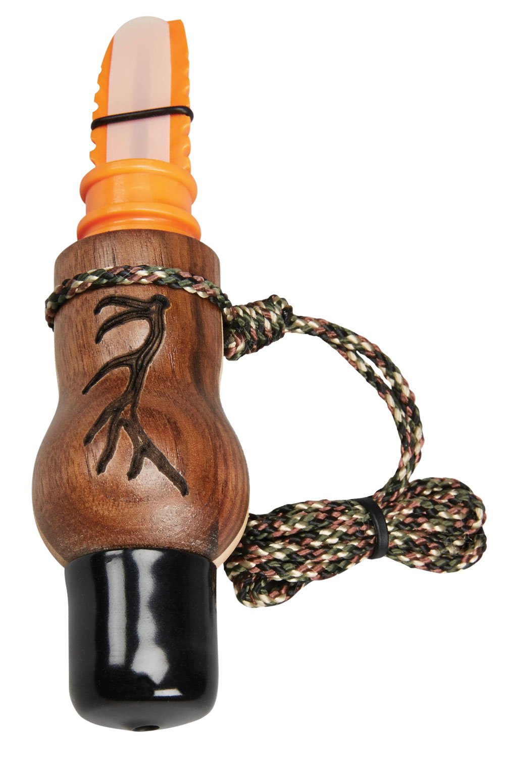Whispering Cow Call Elk Natural Walnut/Maple Mouth Call - HS Precision