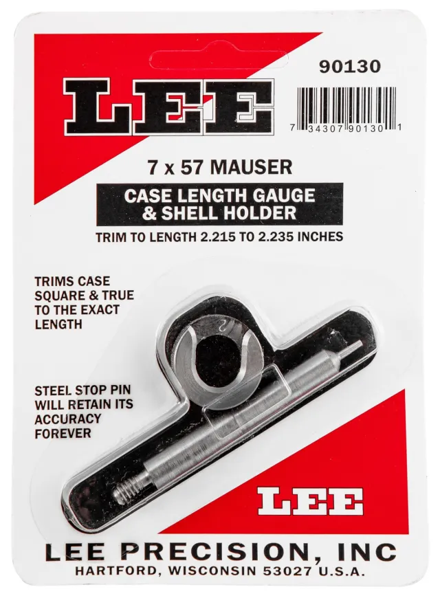 Buy Lee Precision Case Length Gage and Shell Holder 7mm Mauser online