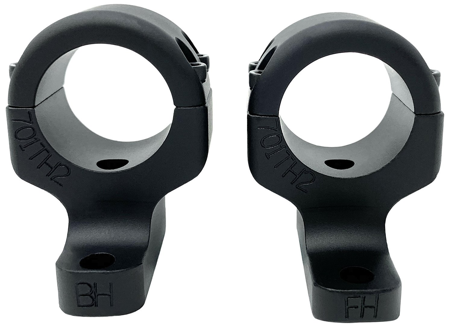 DNZ 701H2 Game Reaper 2 Scope Mount 1" Matte Black 6061-T6 Aluminum - DNZ Products - GAME REAPER 2