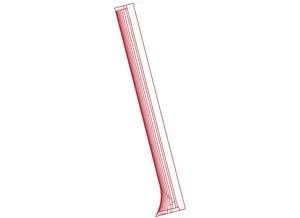 ZRO Delta 7104-0002-4121 MODULUS Smooth Front Strap Replacement - ZRO Delta