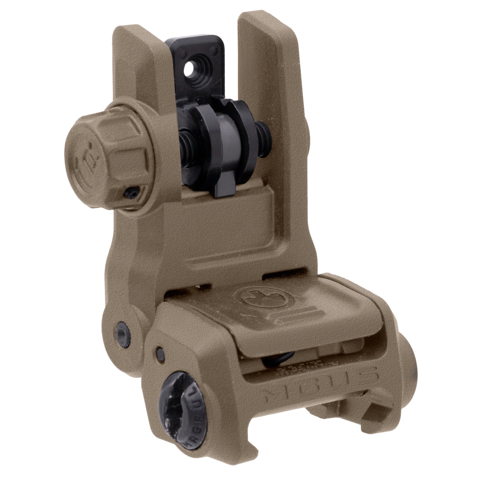 Magpul MAG1167-FDE MBUS 3 Rear Sight, FDE, Polymer, Picatinny Rails - Magpul Industries