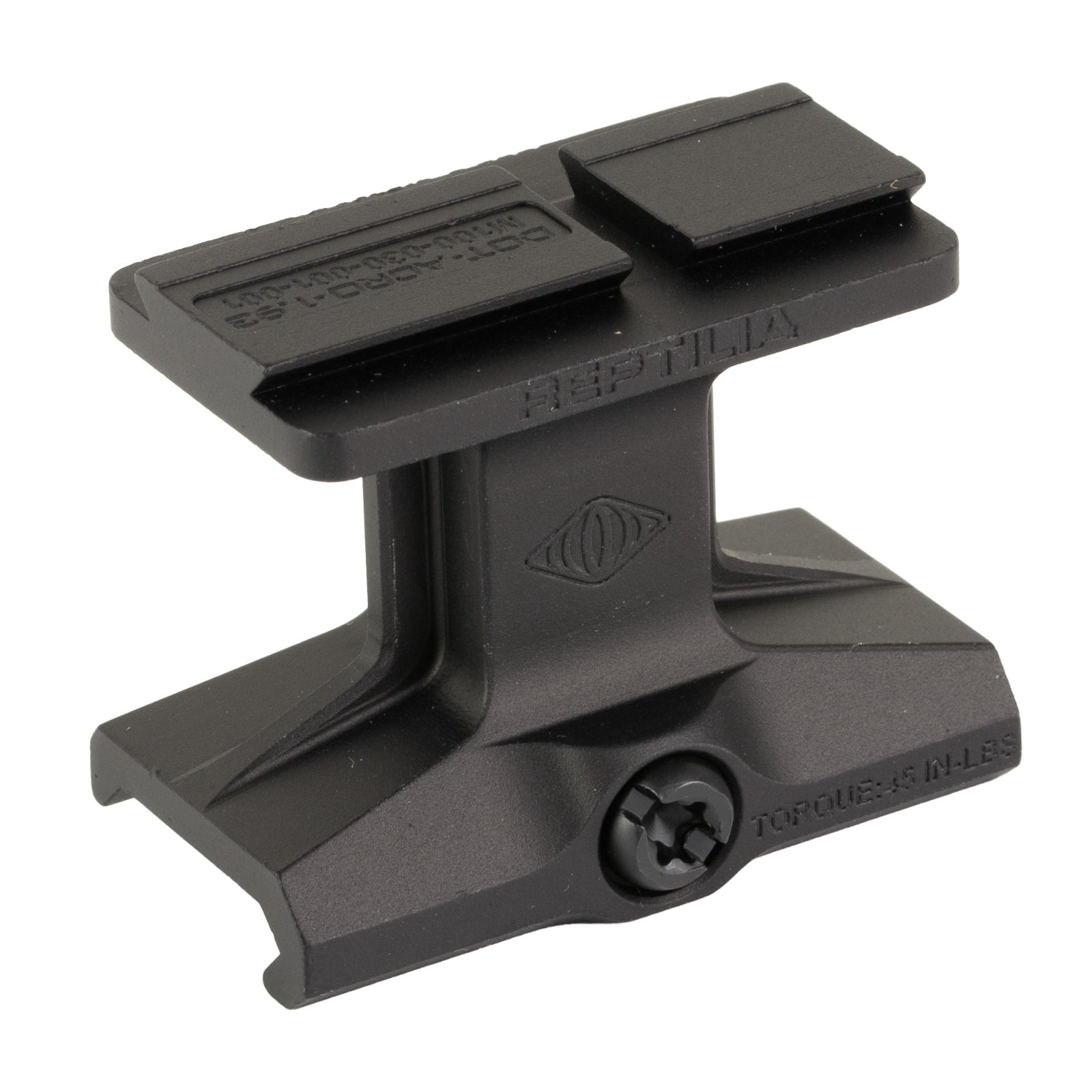 Reptilia 100-048 DOT Mount Anodized Black 1.93In Bore Height