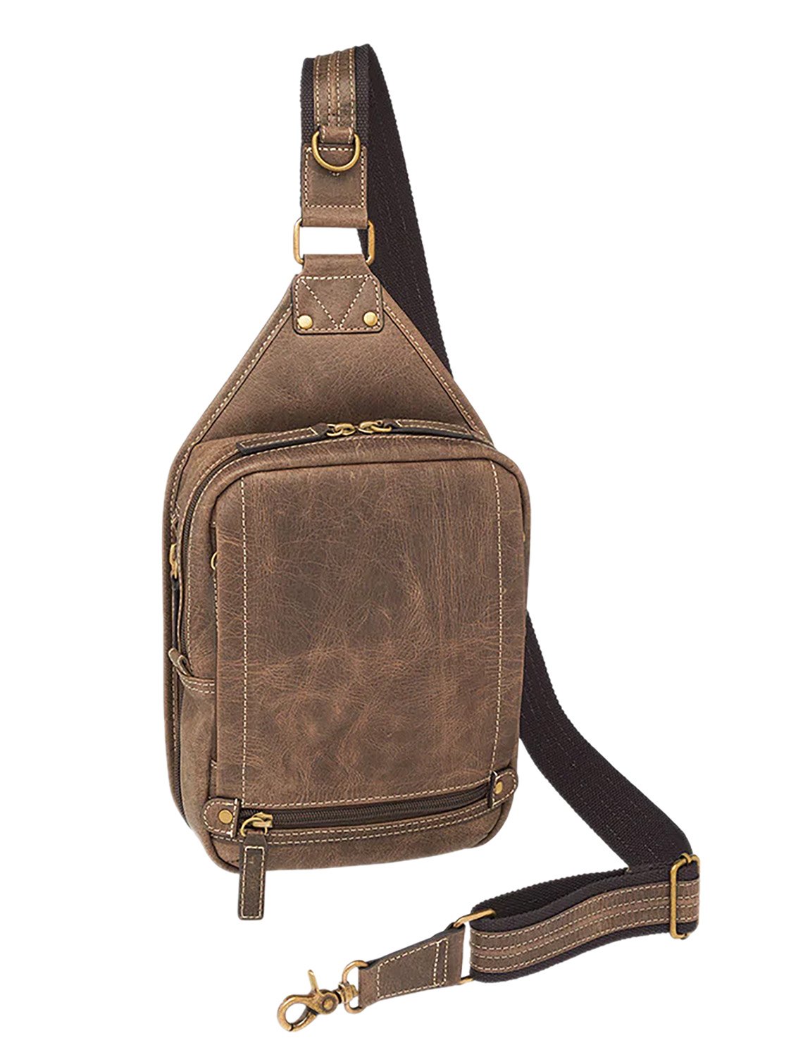 GTM GTM-CZY110BRN Mini Sling Discreet Buffalo Brown - GTM