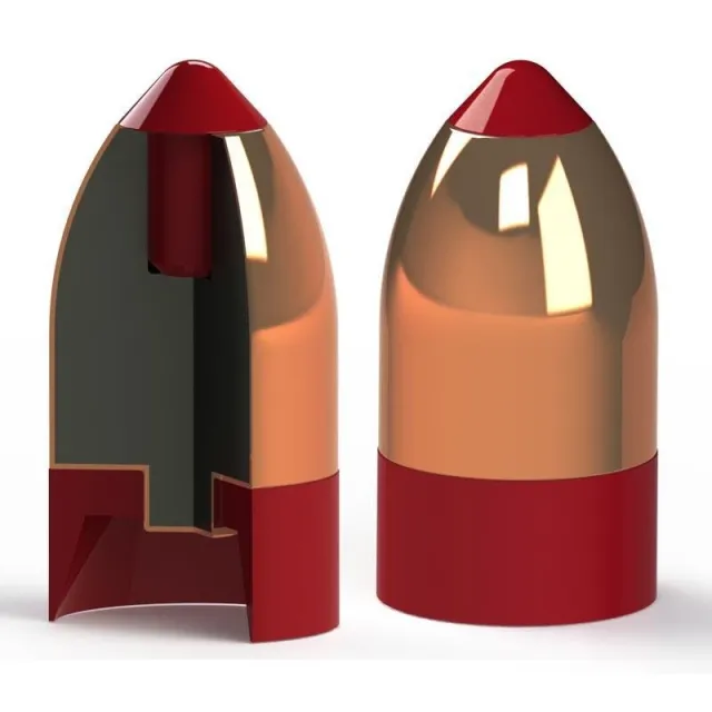 PowerBelt Bullets AC1597AT Copper Muzzleloader 54 Cal AeroTip 348 gr 15 - PowerBelt - 54 Cal