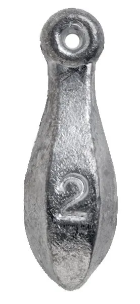 Bullet Weights BL400 Bank Sinker 4 oz, 5 lb Bag, 20 Pack