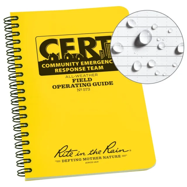 Rite in the Rain Field Operating Guide Waterproof Notebook