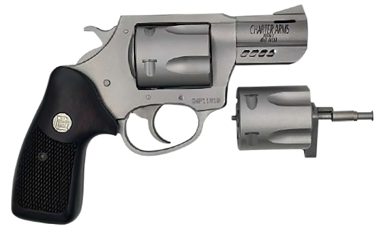 Charter Arms 13920 Double Dog 357 Mag/38 Spl/9mm 2.2in 5rd Revolver - CHARTER ARMS - 357 Magnum | 38 Special | 9mm