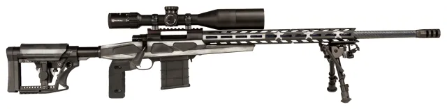 Buy HOWA HCRA25CRUSGMDT M1500 APC American Flag 25 CREEDMOOR 24" Gray Flag Cerakote Rifle online
