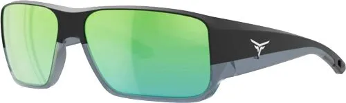 Force Flex Kingfish Brown Green Mirror Polarized Sunglasses - Force Flex