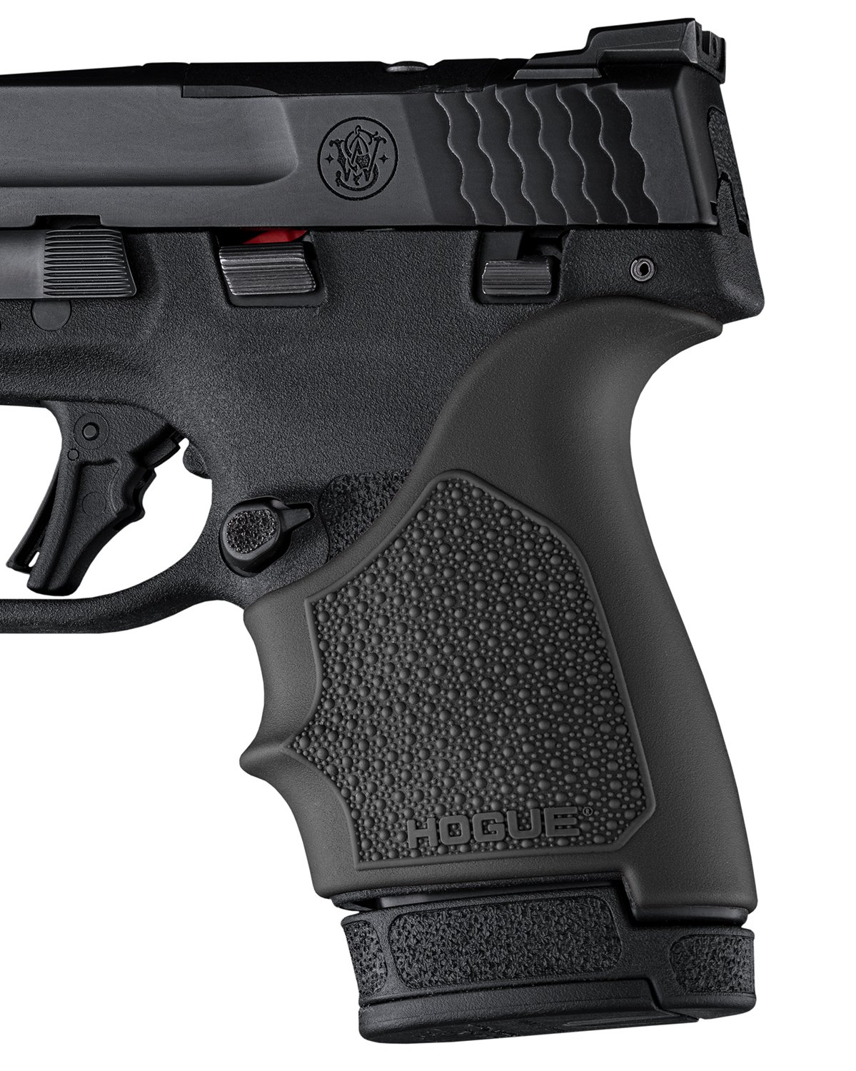 Buy Hogue HandAll Beavertail Handgun Grip Sleeve for S&W M&P 9 Shield Plus Black online