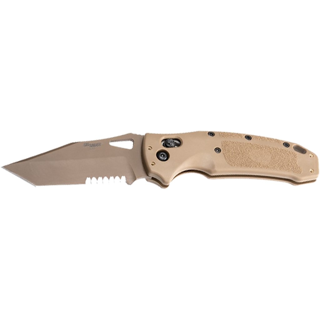 Buy Hogue 36363 Sig Sauer K320 M17 Knife 3.5 In Tanto S30V Steel Coyote Tan online