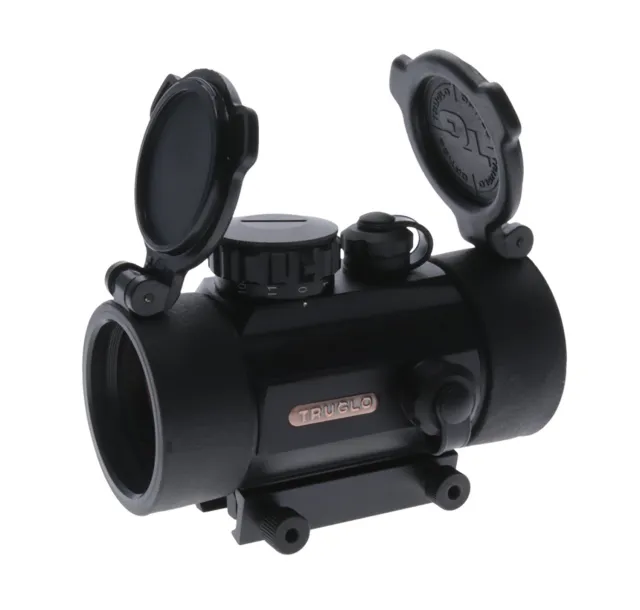 GSM Outdoors TGTG8040B 40MM Black Red-Dot 1X Reflex Sight - GSM Outdoors - 40 MM