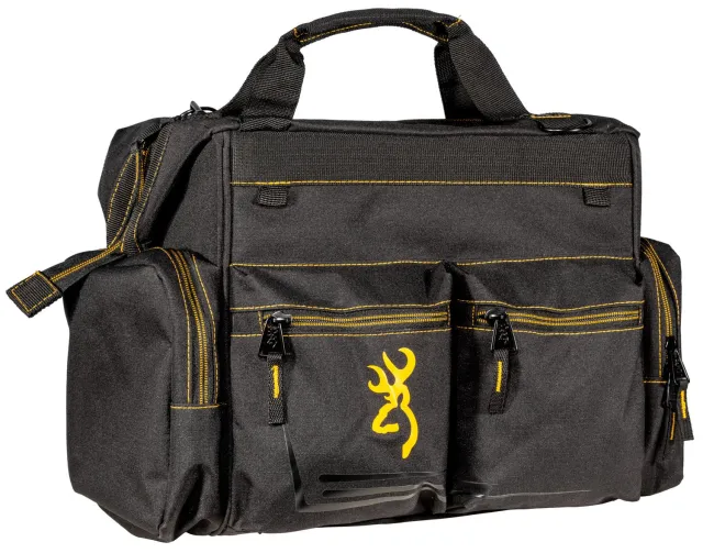 Browning Black & Gold Shooting Bag 9.0 Water-Resistant Ripstop - Browning
