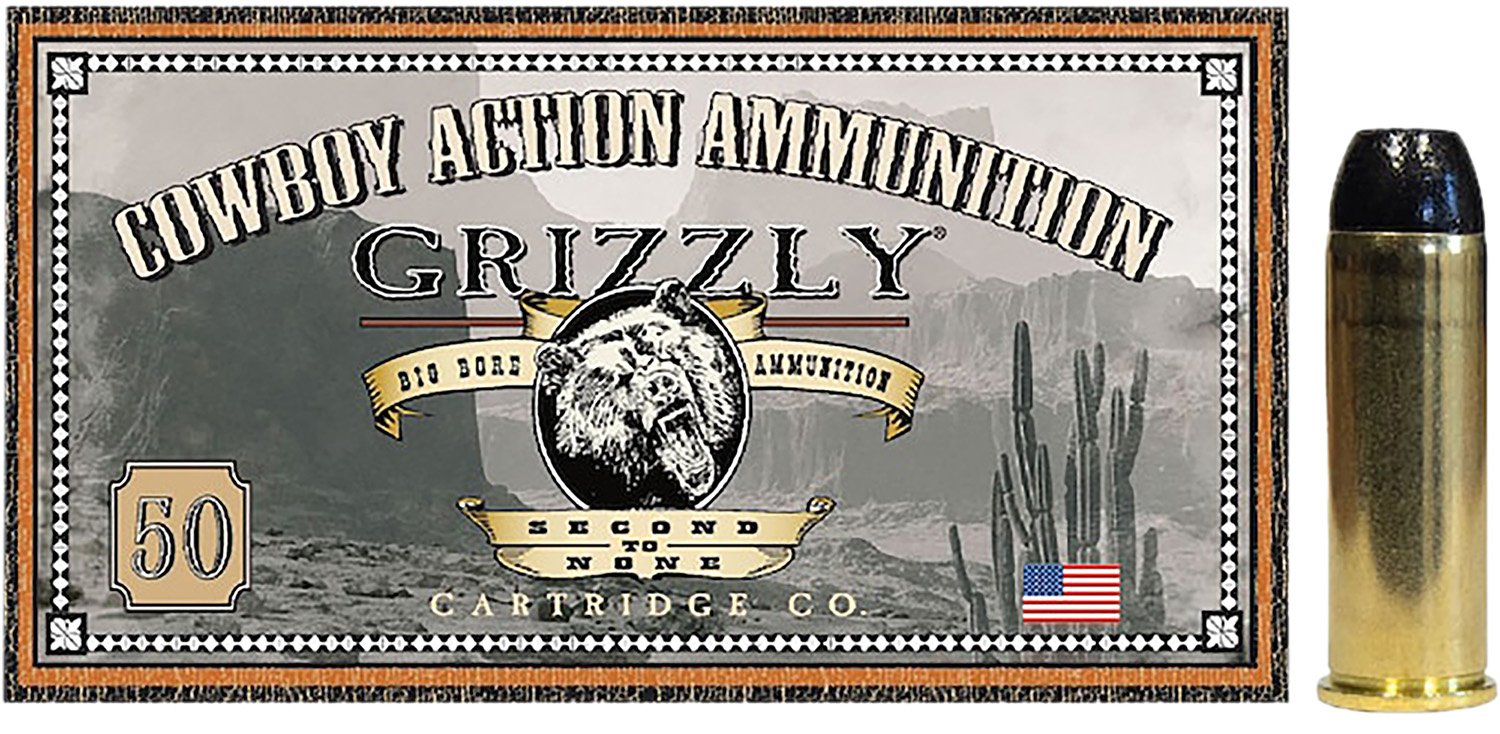 Grizzly GC44M2 44Mag Ammo 200gr RNFP 50/Box 10/Case 975fps - GRIZZLY - .44 Mag