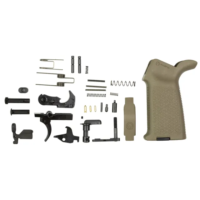 Aero Precision AR15 MOE Lower Parts Kit Flat Dark Earth Anodized Finish