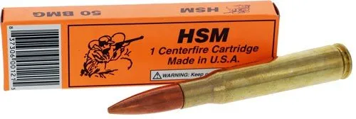 HSM 50 BMG Hornady A-Max Inert Dummy Round 750 Grain 1 Round - HSM Ammunition for sale at Gun Club HQ