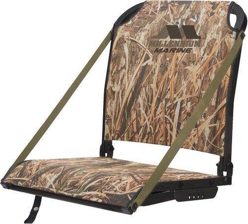 Buy Millennium B100 Boat Seat w/ Arm Rest Straps Mossy Oak Habitat online