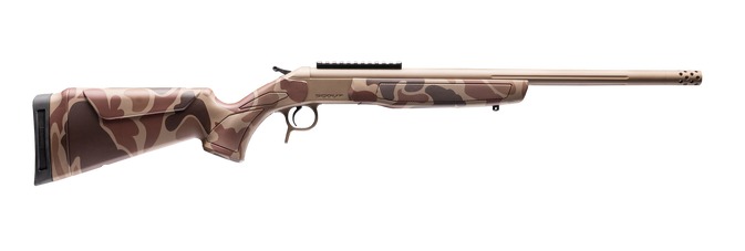CVA SCOUT SS TD 223REM 20 FDE/DUCK CAMO - CVA - .223 Rem
