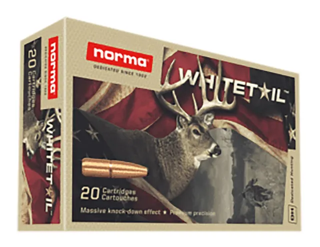 NORMA 243WIN 100G PSP WHITETAIL 20RD BX/200RD CASE - NORMA