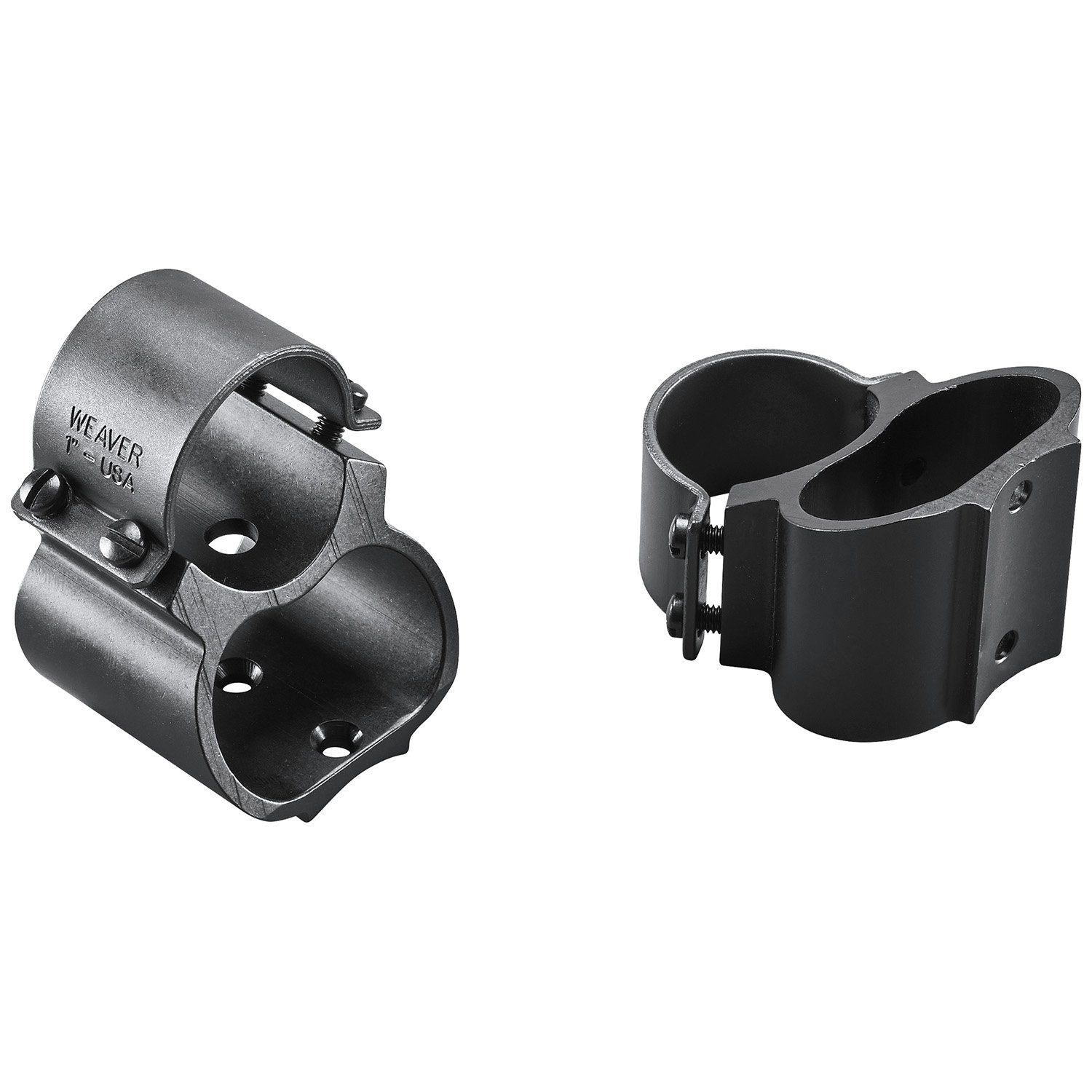 Weaver 49715 See-Thru Scope Mount 1 Inch Matte Black Remington 740 742 760 - Weaver - 1"
