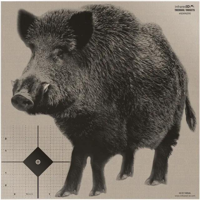 INFRARED-ID BOARNZERO Thermal IR Target Boar+Zero 1+50 Pack - INFRARED-ID