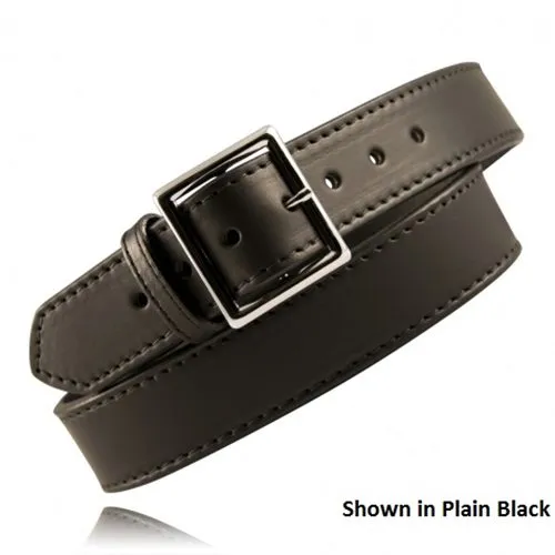 Boston Leather 1 3/4 Stitched Garrison Belt Brown Gold Size 36 - Boston Leather