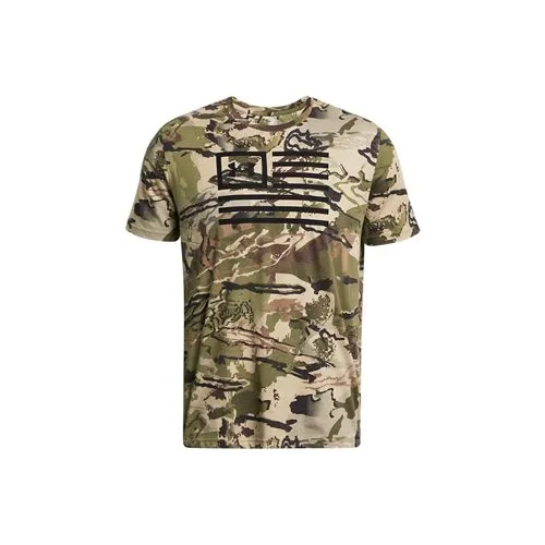 Under Armour Men's Freedom Camo T-Shirt HeatGear Short-Sleeve