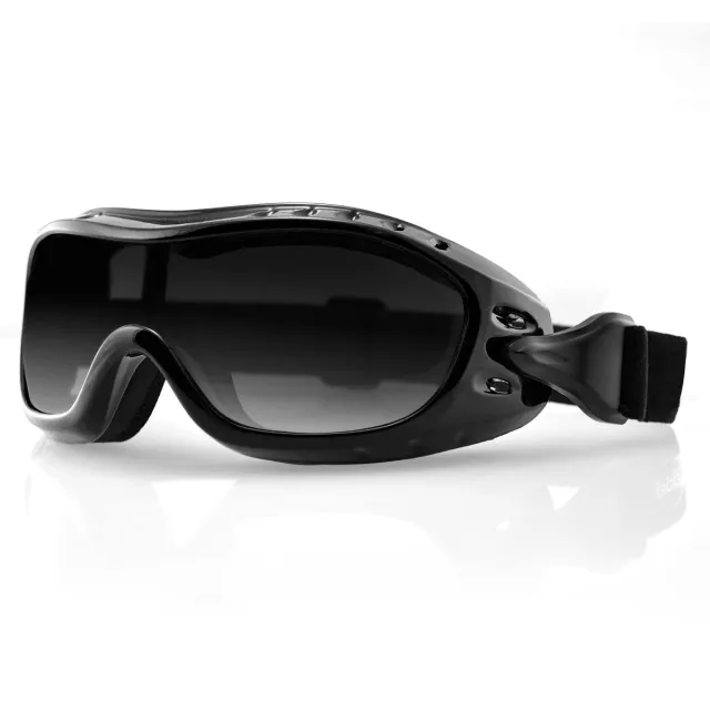 Bobster BHAWK01 Night Hawk OTG Goggles Gloss Black Smoke Lens