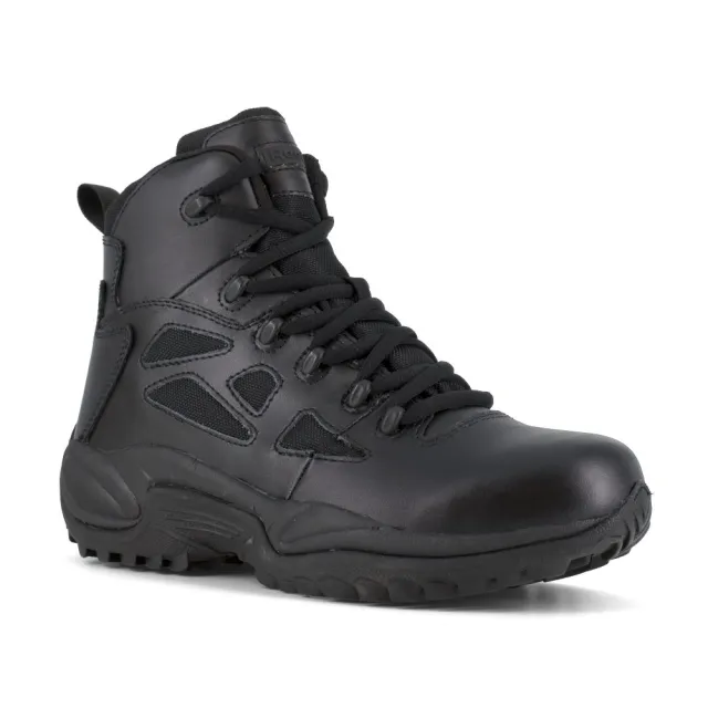 Reebok Rapid Response 6 In Stealth Soft Toe Tactical Boot Black