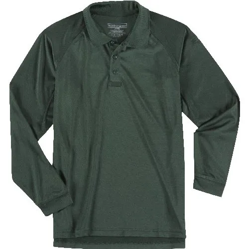 5.11 Tactical Performance Long Sleeve Polo Moisture-Wicking - 5.11 Tactical