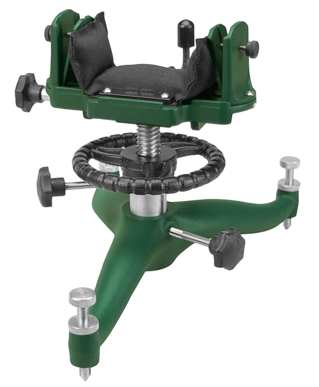Caldwell Rock BR Shooting Rest 440907 15.5 lb Cast Iron Windage Adjustable - Caldwell - 3 LOBE BAG, MEDIUM VARMINT FRONT BAG
