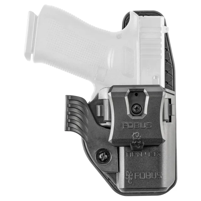 Fobus APN43XJPWG Holster for Glock 43/43X/43X MOS, Black, Ambidextrous