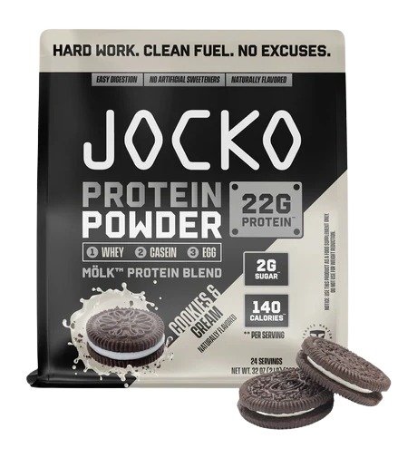 Buy Jocko Cookies and Cream Protein Powder Bag online