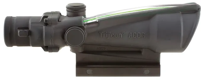Trijicon 100416 ACOG 3.5x35mm Matte Black Scope Green Crosshair Reticle - Trijicon - 300 AAC Blackout