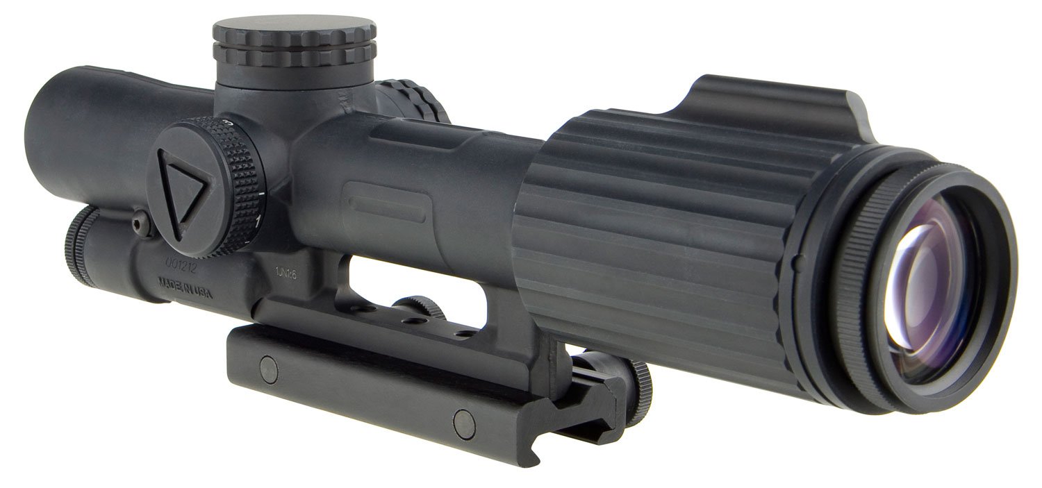 Trijicon VCOG 1-6x24mm Red Horseshoe Dot Crosshair 223 55gr 90 MOA - Trijicon - 24MM